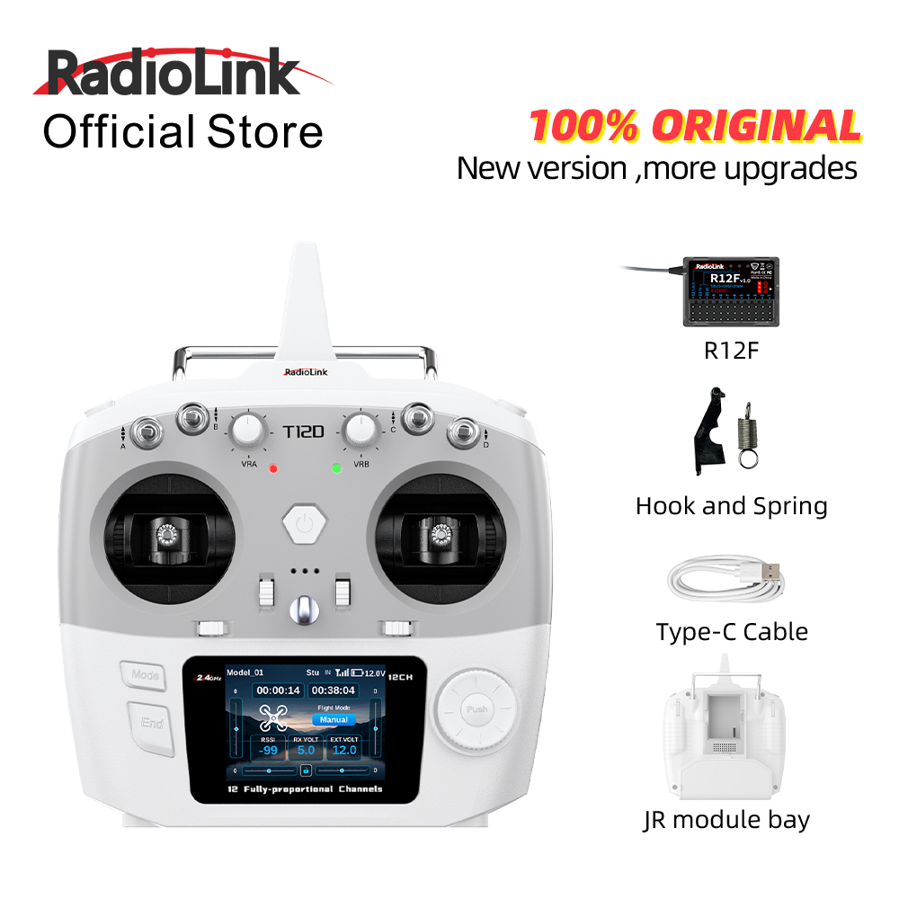 Drone Rc Leading - RadioLink T12D JR-module, 12 kanalen, 2,4