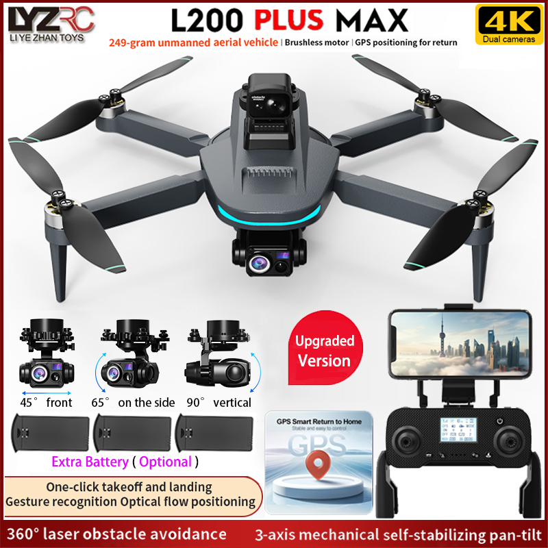 Jjrc Drone X12 - NIEUWE L200 PLUS MAX GPS Drone