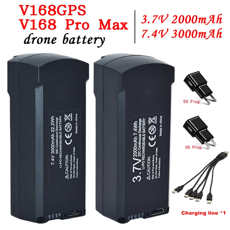 Drone Rc Leading - GPS V198 7.4V 3000mAh Batterij RC