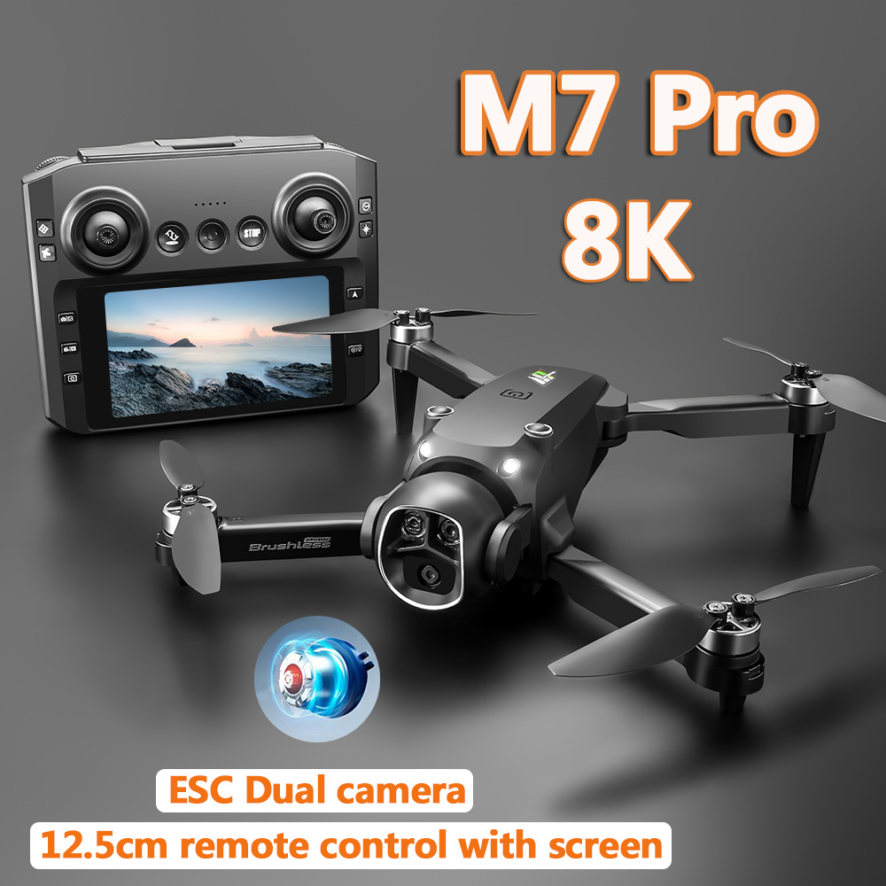 M7 Drone borstelloze motor 8K  - Jjrc Drone X12 recensie en prijs