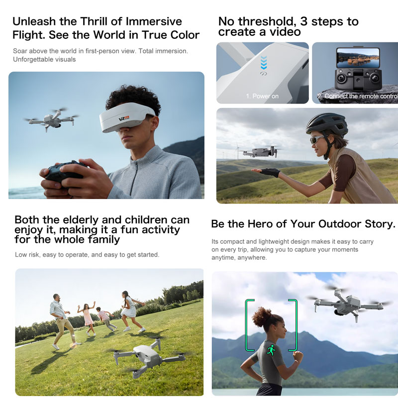 Nieuwe Aeri100-drone met VR-op - Jjrc Drone X12 recensie en prijs