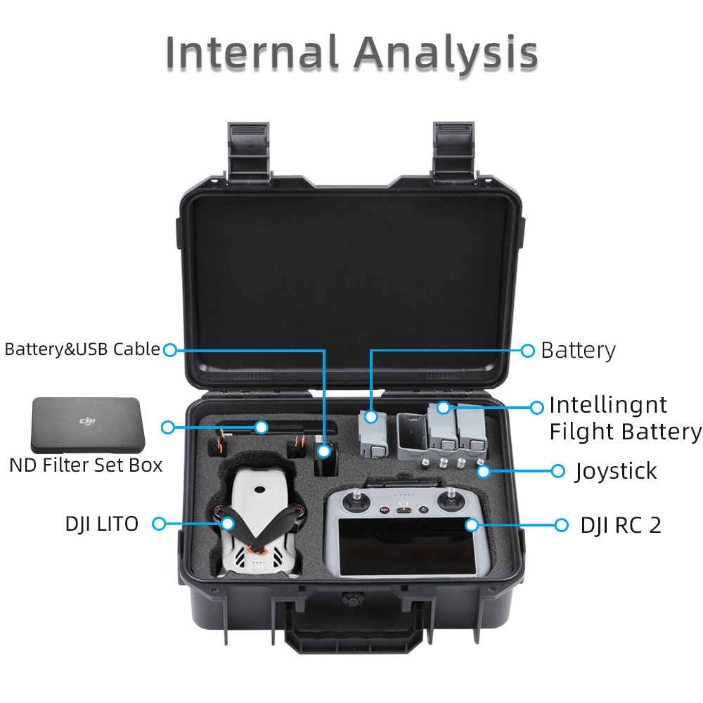 Voor DJI LITO 1 X1 Drone Harde - Drone Rc Cover recensie en prijs